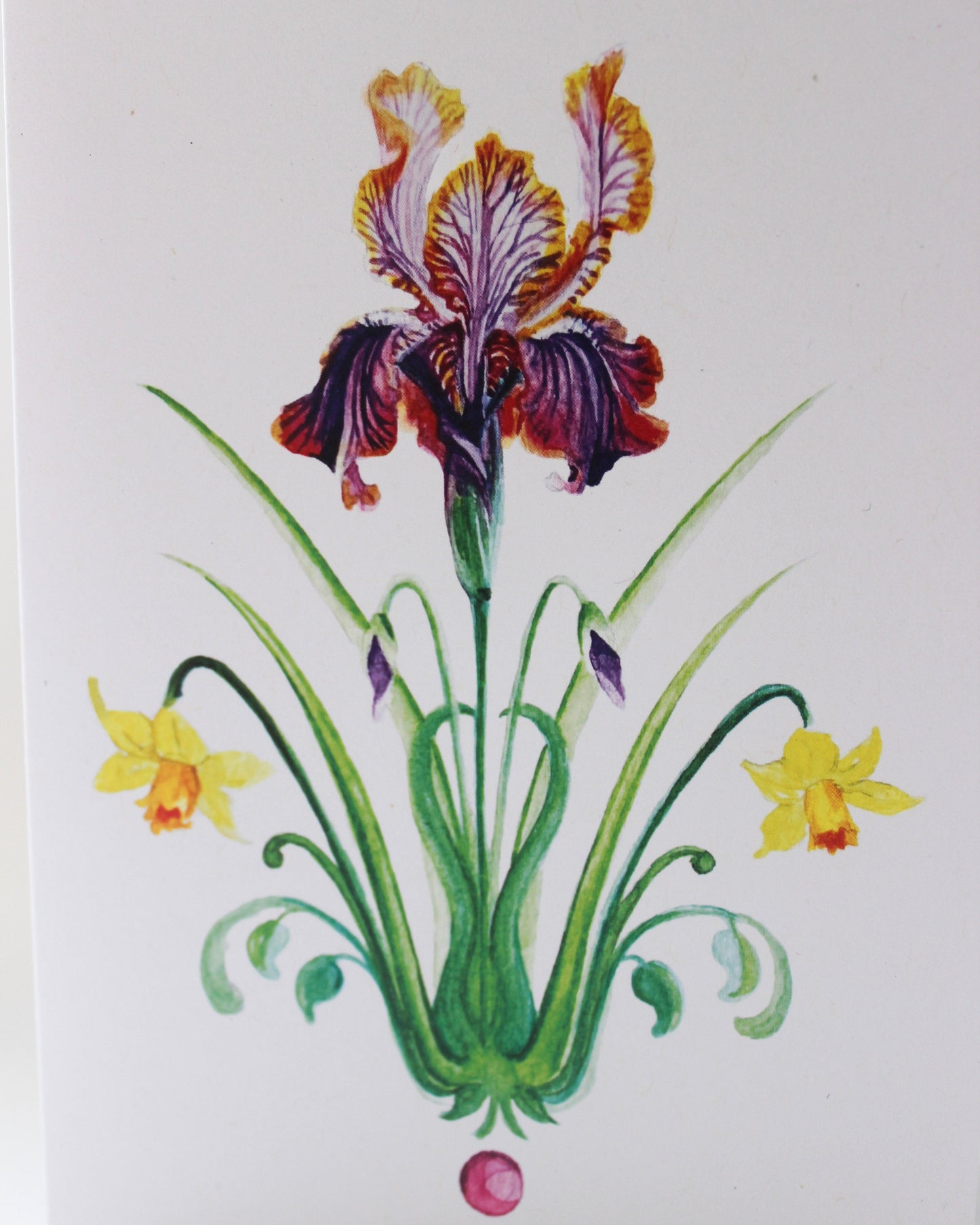 Gift card 'The Iris' by Anthea Ben Naim