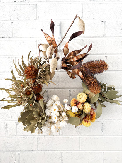 Naturally Dried Wreath