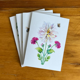 Floral Gift card set by Anthea Ben Naim
