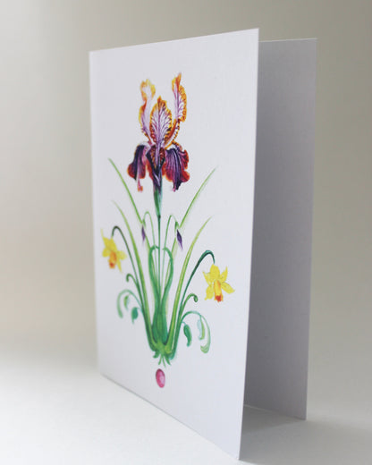 Gift card 'The Iris' by Anthea Ben Naim